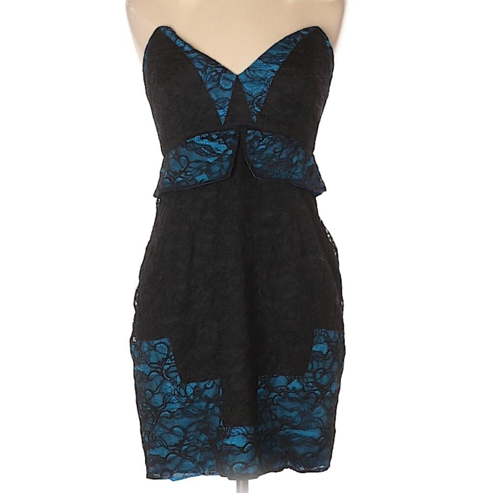 Foley + Corinna Strapless Lace‎ Cocktail Dress, NWT